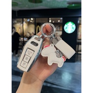 Dedicated Audi A5L Key Cover Q5L New Style Q6L e-tron Shell A6L Car A5L Sportback Car Buckle