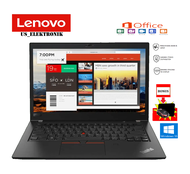 LAPTOP LENOVO THINKPAD T480S INTEL CORE I7 GEN 8 RAM 16GB SSD 512GB WIN 10 GARANSI FREE TAS MOUSE