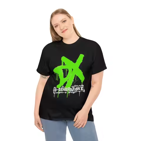 DX D Generation X Remake Retro Heavy Cotton T Shirt