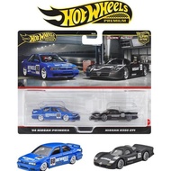Hot Wheels Premium 2 Pack 94 Nissan Primera Vs Nissan R390 GT1