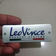 Leovince exhaust emblem brand