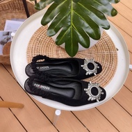 YA8 POP.SHOOS Amethysts Sling back Shoes