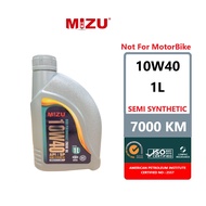 Mizu (1L) 10W-40 SP Semi Synthetic Engine Oil [Free Sticker] API license toyota honda perodua proton nissan 10w40