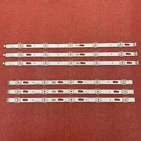 LED Strip 10LED For Samsung UE43TU7025K UE43AU7175U UE43AU7105k UN43AU7700 UN43AU7700G UE43AU7100K U