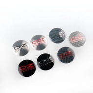 ☢4pcs 56mm 60mm 65mm OZ Racing Wheel Center Cap Stickers Emblem Badge Car Rims Hubcaps Cover Dec G☺