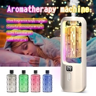 Ready Stock Automatic Aroma Diffuser Rechargeable humidifiers Digital display Air Freshener Fragrance Machine toilet