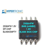 Winbond 25Q64FW W25Q64FW W25Q64FWSIG 1.8v Blank SPI Chip Blank Bios Chip 8MB