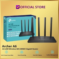 TP- ARCHER A6 AC1200 WIRELESS MU-MIMO GIGABIT ROUTER - FLYHIGH STORE