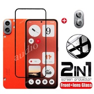 2in1 Tempered Glass Film For Nothing CMF Phone 1 5G 2024 Screen Protector Soft HD Camera Lens Film F