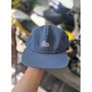RVCA snapback cap NEW ORIGINAL 100%biru