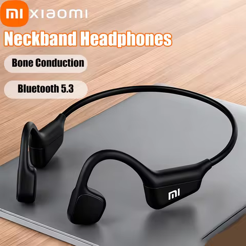 Xiaomi I18PRO Neckband Bluetooth 5.3 Premium Bone Conduction Sport Earbuds HiFi Sound TWS Wireless E