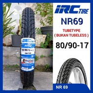 Irc nr69 tire 80/90-17 Jupiter Vega Supra Revo Smash Shogun motorbike tire irc tire 80/90-17 irc nr6