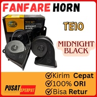 HELLA - HELLA ORIGINAL FANFARE HORN TE10 MIDNIGHT BLACK HELLA HORN HELLA HORN ORIGINAL