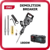 [ DELI ] (DE-DG15-2E) 1800W Demolition Breaker SDS Hex | 65J | 2100bpm | 30mm