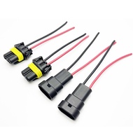 2/4/10Pcs 9005 9006 Male Female Socket Car Headlight Wiring Harness Connector HB3 HB4 Plug Conversio