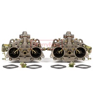 SherryBerg  Karburetor Karby Carb Pair for PORSCHE 356/912 40 PII-4 Weber SOLEX CARBURETTOR TYPE 2PC