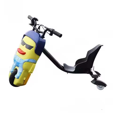 360 Scooter Drift Bike Electric Tricycle Drift Kids Mini Rc Drift Car 1:76