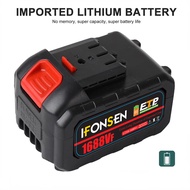 IFONSEN 988VF Mesin Rumput Bateri Grass Cutter Electric Grass Trimmer Lawn Mower Cordless Pemotong R