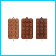 ◎ ♧ ☏ Chox Chocolate Molder Flower Petals Candy Gulaman Gelatine Silicone Mold Yema Pastillas Cooki