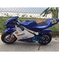 New Shop Discount🔥Mini Dirt Bike Gas Power 2-Stroke 49cc Motorcycle Holeshot Off Road Motorcycle Hol