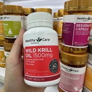 Healthy Care WILD KRILL OIL 1500mg磷蝦油 30粒