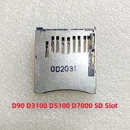 Original Used SD Memory Card Slot Holder For Nikon D90 D3100 D5000 D5100 D7000 SLR Digital Camera Re