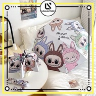 Pumpkin folding umbrella, UV folding umbrella, short umbrella for children and adults, cute pictures