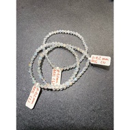 (B426)(4-4.62mm) Moonstone Madagascar bracelet with strong shine vip size 4-4.62mm