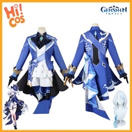 Genshin Impact Fontaine Furina/Focalors Cosplay Costume Furina Cosplay Dress Hat Wig Uniform Outfits