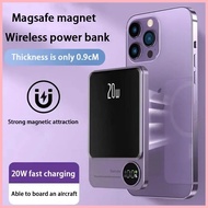 145แม่เหล็ก50000MAh PD20W สายได้อย่างรวดเร็ว,Power Bank แม่เหล็ก Macsafe ขนาด15W ที่ชาร์จแบบไร้สายได้อย่างรวดเร็วแบตเตอรี่สำรองภายนอกสำหรับ Magsafe iPhone 15 14 13