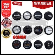 All Size 60MM Black Rim Cap Car Sport Rim Wheel Cap Yolk/Rays/OZ/Advan /Enkai Enkei/Racing/SSR/WEDSS