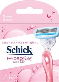 舒適 Schick Hydro Silk 替換刀片（3入）