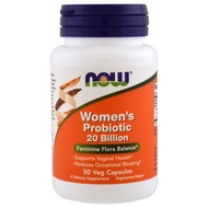 ✅Ready Stock✅Now Foods, Women's Probiotic 20 Billion, 50 Veggie Caps