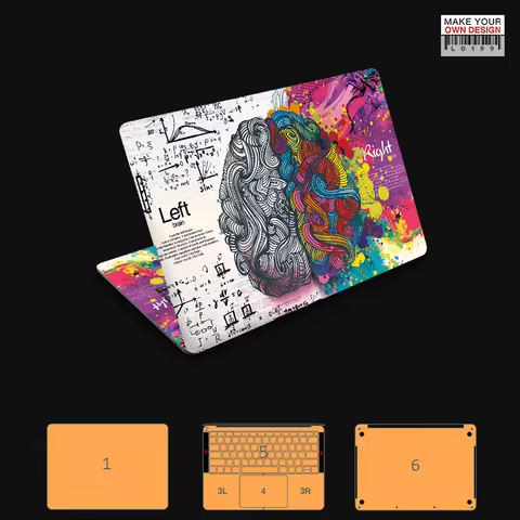 Colorful skin sticker for Macbook Pro16 M1 M2 M3 M4 2022 2024 2025 Full Wray Sticker skin screen pro