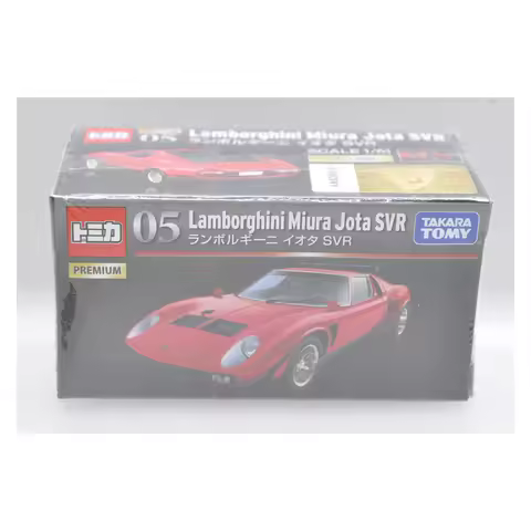 TAKARA TOMY TOMICA DIE CAST MODEL PREMIUM 05 LAMBORGHINI MIURA JOTA SVR