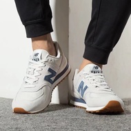 LIของแท้ New Balance NB ML574LGI รองเท้าผ้าใบที่ทนต่อการสึกหรอ รองเท้าวิ่งสบายสำหรับผู้ชายและผู้หญิง