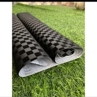 3D Chess Pattern Seat Cover - 3D Chess Pattern Motorcycle Seat Cover, Thick Material