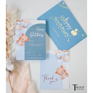 Boy's Birthday Invitation Card - Beautiful & Luxurious (17)