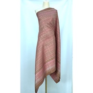 Silk Sarong 6-Shuttle Natural Color Pink Tie-Dye Pattern Choose Size Code 4L1-ST-14
