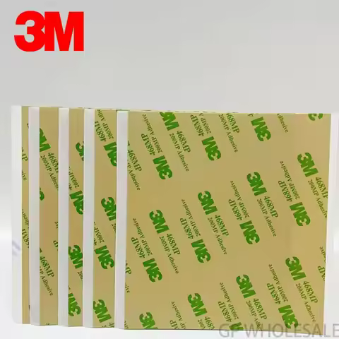 5x 120mm*100mm 3M 468MP 200MP Double Sided Adhesive Sticker for Keyboard Rubber, Foam Phone Panel Sc