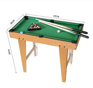 Pool table 47*25.6 inches Mini billiard Table for Kids adjustable metal legs billiard table set