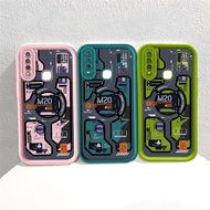 Transparent circuit motherboard Case For Samsung Galaxy A02S M11 A71 S23 ULTRA A11 A20 M10 A04 A10S 