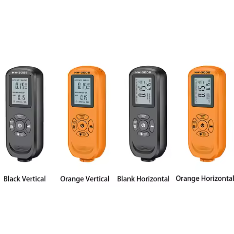 HW-300S Car Paint Coating Thickness Gauge 0-2000UM Digital Film Thickness Meter