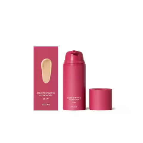 Lightweight Coverage Color Changing Foundation Buildable Coverage Delicate Texture Liquid Foundation