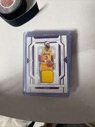 Panini National Treasures Anthony Davis 球衣卡