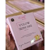 VCARE TRIAL V'GLOW SET SKINCARE 5 IN 1 ORIGINAL