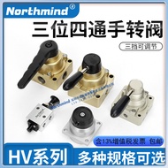 Injap Manual Penukaran Pneumatik Perisian Taiwan MVHC-200-4H-8A 4HV210-08 HV-03 K34R6-8