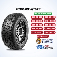 Radar Renegade AT5 20" Tyre 275 285 305 50 55 33 35 12.5 R20LT 4X4 4WD (1 Tire)