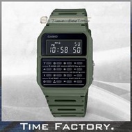  	【時間工廠】CASIO 多功能計算機記憶男錶 CA-53WF-3 