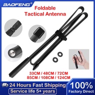 Baofeng CS Tactical Antenna Walkie Talkie Foldable UV 5R UV82 UV-888S UV10R SMA-Female Dual Band BAOFENG Ham Radio